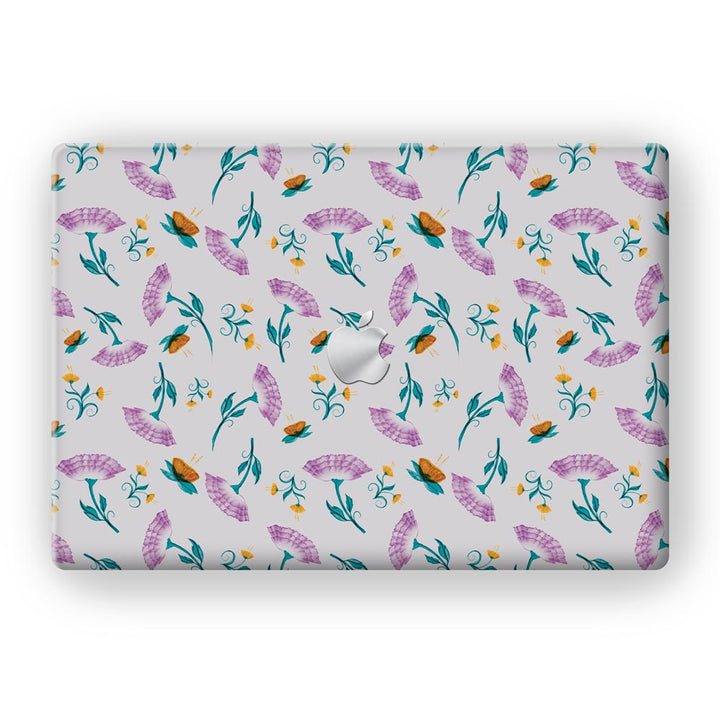 Flower Story By Prachi Trying - MacBook Skins