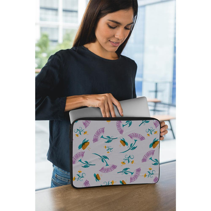Flower Story By Prachi Trying - Laptop Sleeve