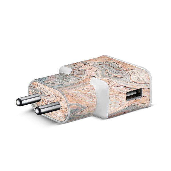 Fluid Marble skin for Samsung S8 Charger by sleeky india 