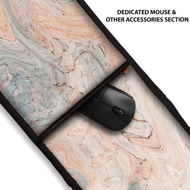 Fluid Marble - 2in1 Keyboard & Mouse Sleeves