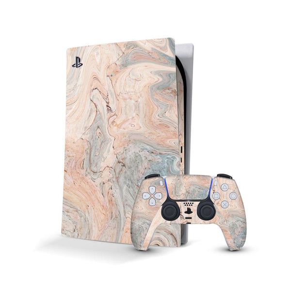 Fluid marble  - Sony PlayStation 5 Console Skins