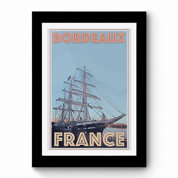 Bordeaux France - Framed Poster