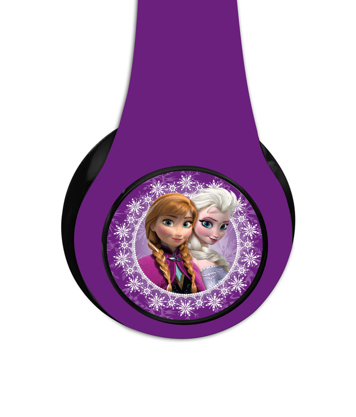 Frozen Purple Love - Decibel Wireless On Ear Headphones By Sleeky India, Marvel Headphones, Dc headphones, Anime headphones, Customised headphones 