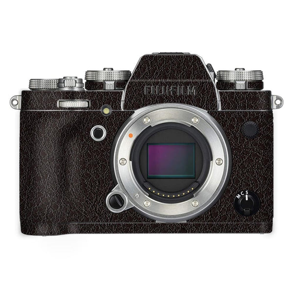 Dark Brown Leather - FujiFilm Camera Skin