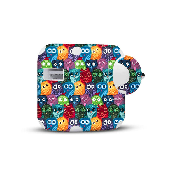 Funny Owl Pattern - Apple 2019 10W Charger skin