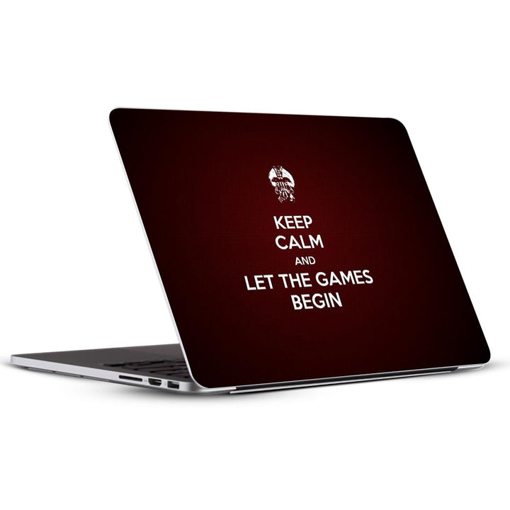 Game Begins - Laptop Skins