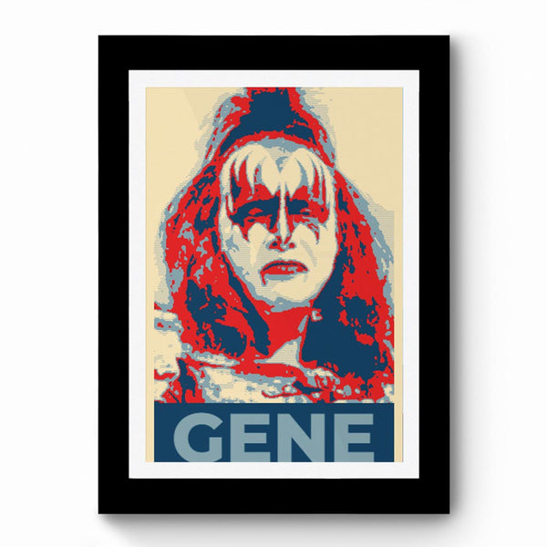 Gene Simmons - Framed Poster
