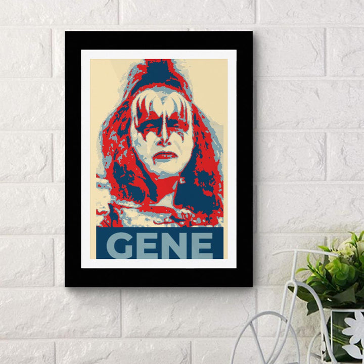 Gene Simmons - Framed Poster