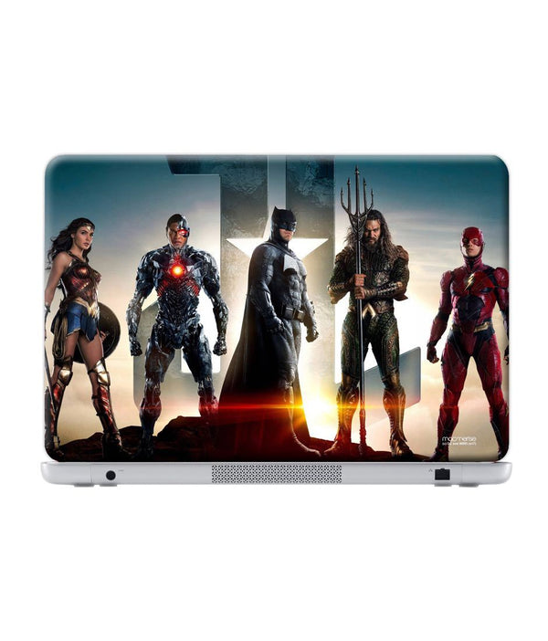 Assemble for Justice - Skins for Generic 12" Laptops (26.9 cm X 21.1 cm) By Sleeky India, Laptop skins, laptop wraps, surface pro skins