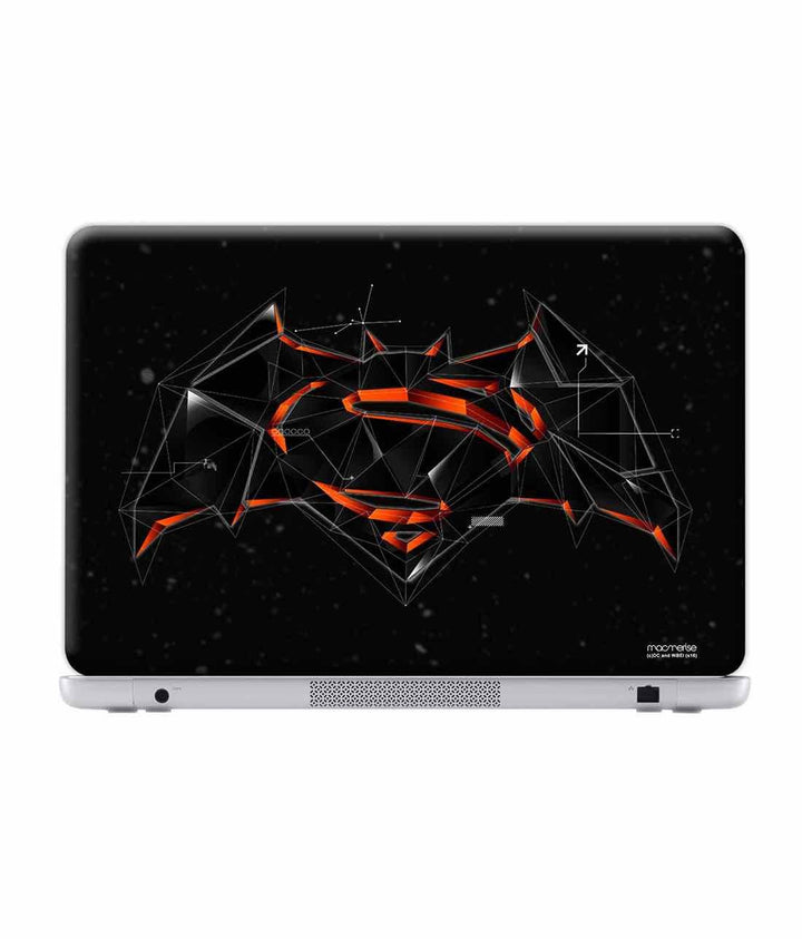 Bat Super Trace - Skins for Generic 12" Laptops (26.9 cm X 21.1 cm) By Sleeky India, Laptop skins, laptop wraps, surface pro skins
