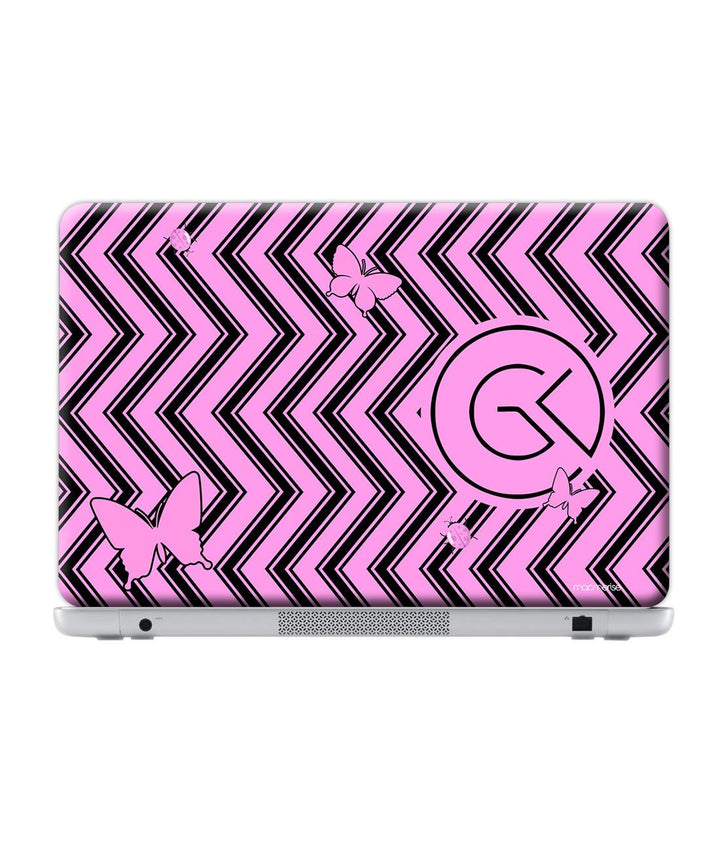 Bolt Pink - Skins for Generic 12" Laptops (26.9 cm X 21.1 cm) By Sleeky India, Laptop skins, laptop wraps, surface pro skins