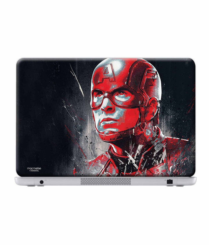 Charcoal Art Captain America - Skins for Generic 13" Laptops (26.9 cm X 21.1 cm) By Sleeky India, Laptop skins, laptop wraps, surface pro skins