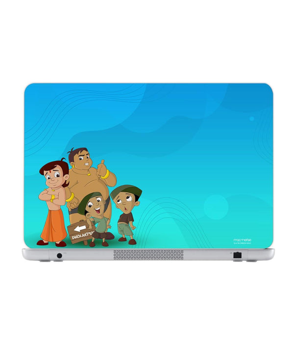 Chota Bheem Gang - Skins for Generic 12" Laptops (26.9 cm X 21.1 cm) By Sleeky India, Laptop skins, laptop wraps, surface pro skins