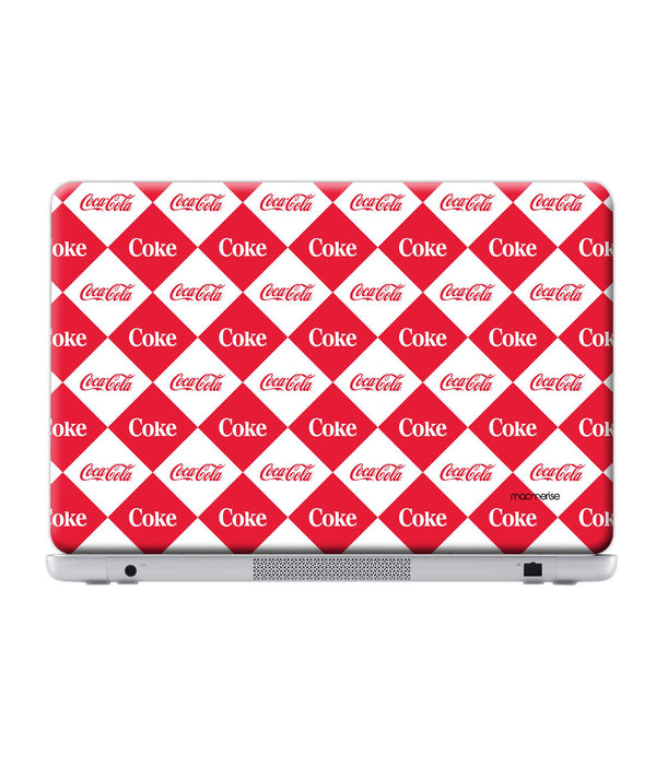 Coke Mozaic - Skins for Generic 15.4" Laptops (26.9 cm X 21.1 cm) By Sleeky India, Laptop skins, laptop wraps, surface pro skins