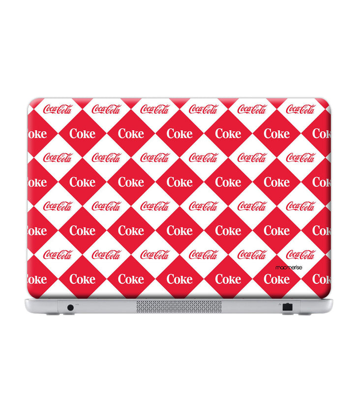 Coke Mozaic - Skins for Generic 15.4" Laptops (26.9 cm X 21.1 cm) By Sleeky India, Laptop skins, laptop wraps, surface pro skins