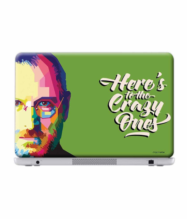 Crazy Ones Green - Skins for Generic 12" Laptops (26.9 cm X 21.1 cm) By Sleeky India, Laptop skins, laptop wraps, surface pro skins