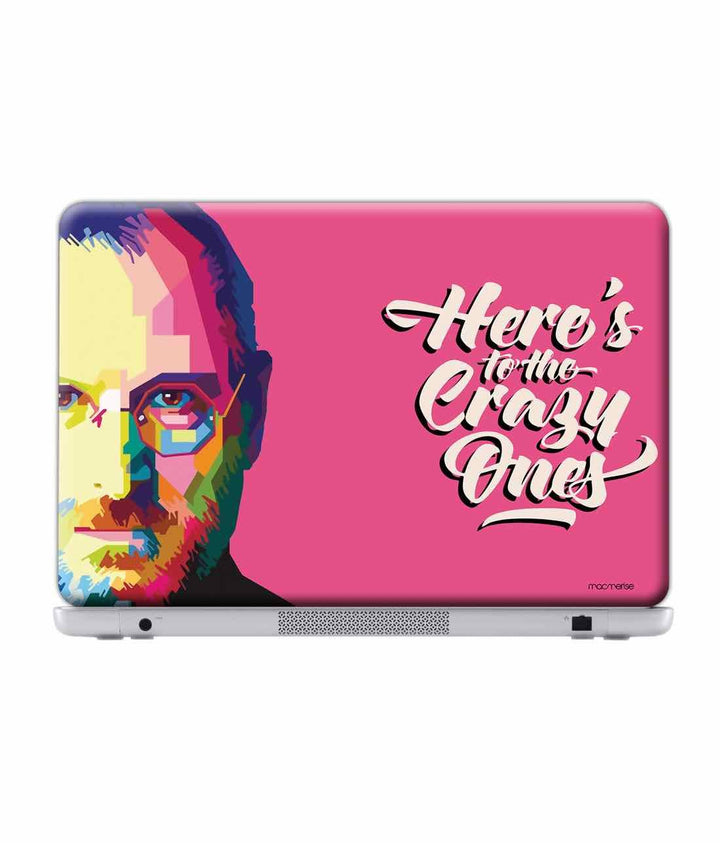 Crazy Ones Pink - Skins for Generic 12" Laptops (26.9 cm X 21.1 cm) By Sleeky India, Laptop skins, laptop wraps, surface pro skins