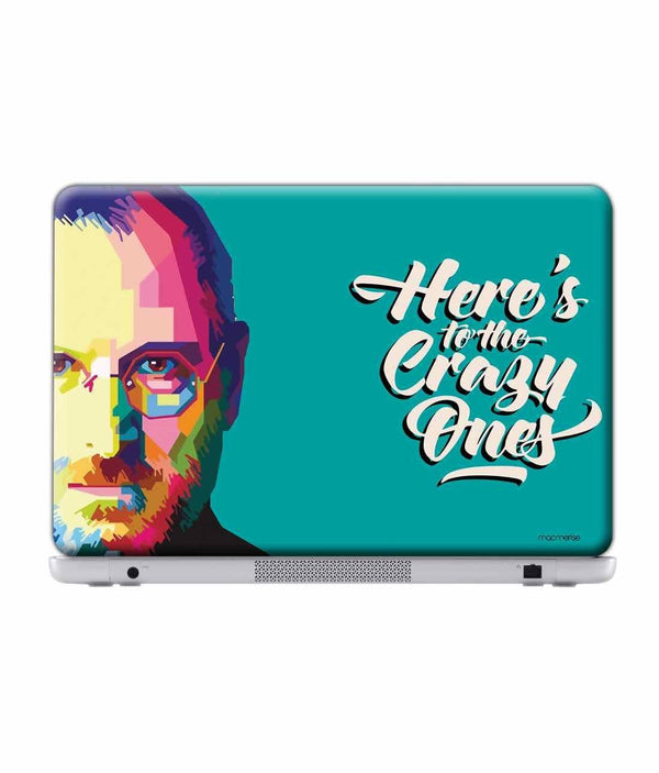 Crazy Ones Teal - Laptop Skins - Sleeky India 