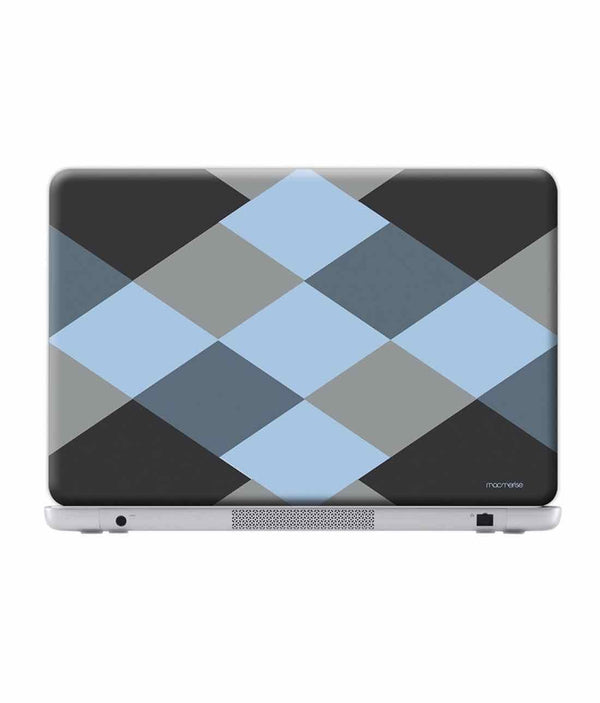 Criss Cross Blugrey - Laptop Skins - Sleeky India 