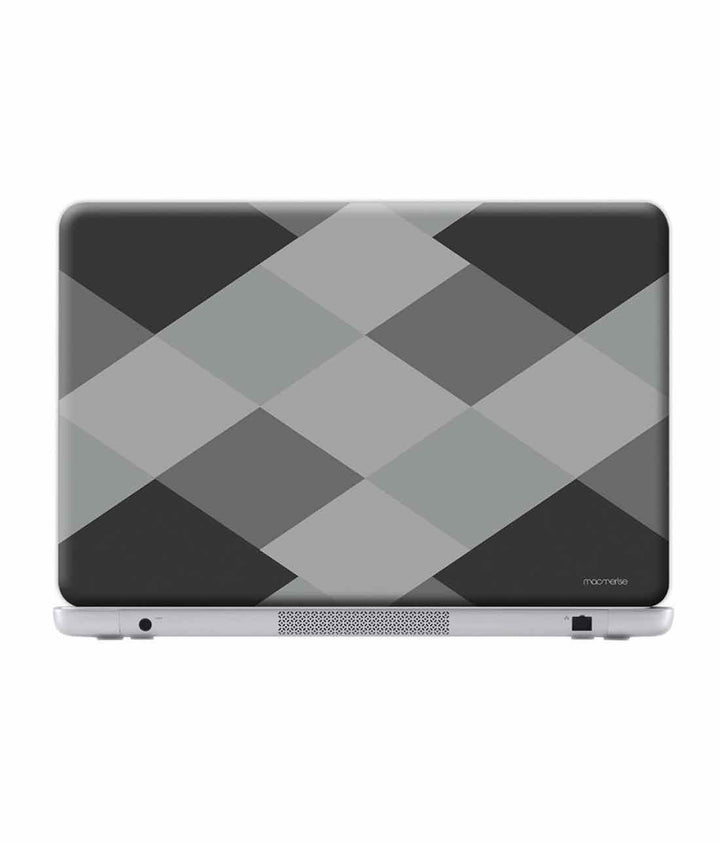 Criss Cross Grey - Skins for Generic 12" Laptops (26.9 cm X 21.1 cm) By Sleeky India, Laptop skins, laptop wraps, surface pro skins