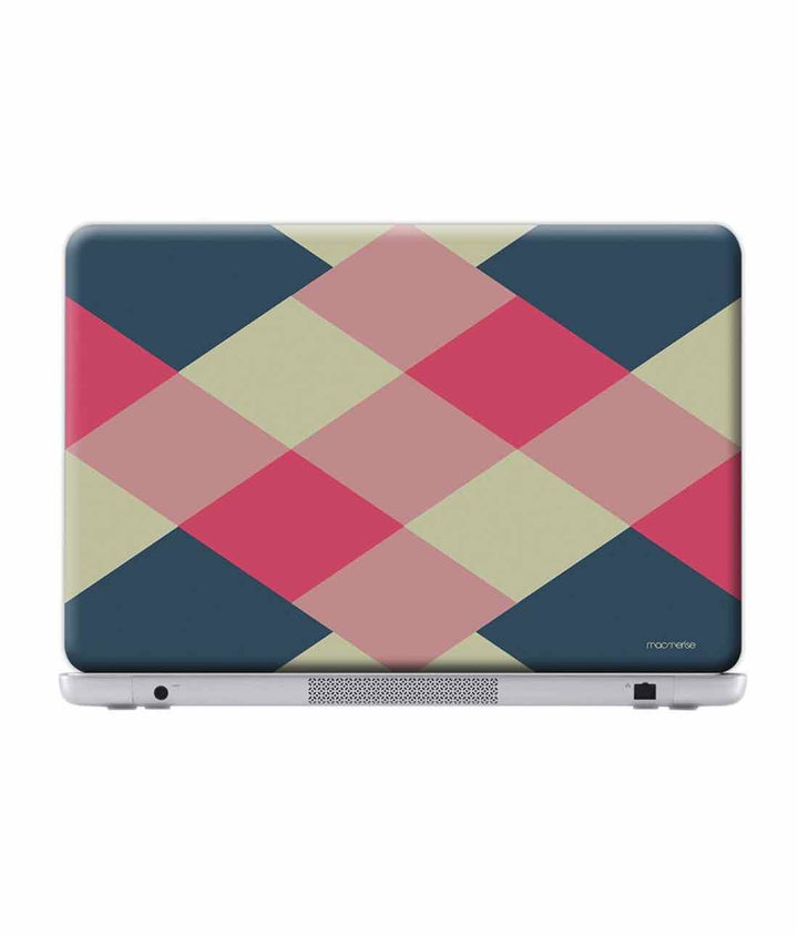 Criss Cross Tealpink - Skins for Generic 12" Laptops (26.9 cm X 21.1 cm) By Sleeky India, Laptop skins, laptop wraps, surface pro skins