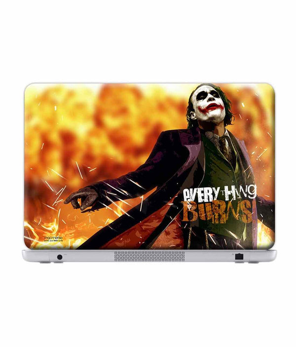 Everything Burns - Skins for Generic 12" Laptops (26.9 cm X 21.1 cm) By Sleeky India, Laptop skins, laptop wraps, surface pro skins