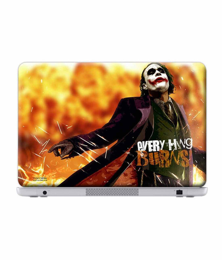 Everything Burns - Skins for Generic 13" Laptops (26.9 cm X 21.1 cm) By Sleeky India, Laptop skins, laptop wraps, surface pro skins