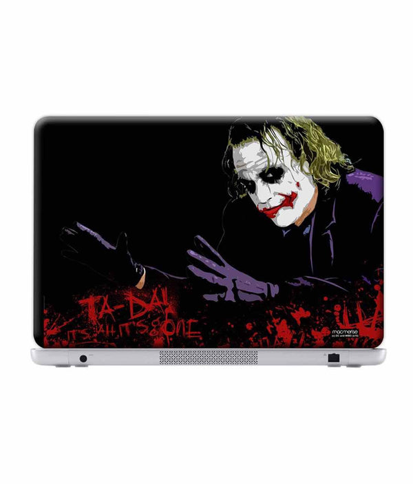 Evil Joker - Skins for Generic 17" Laptops (38.6 cm X 25.1 cm) By Sleeky India, Laptop skins, laptop wraps, surface pro skins