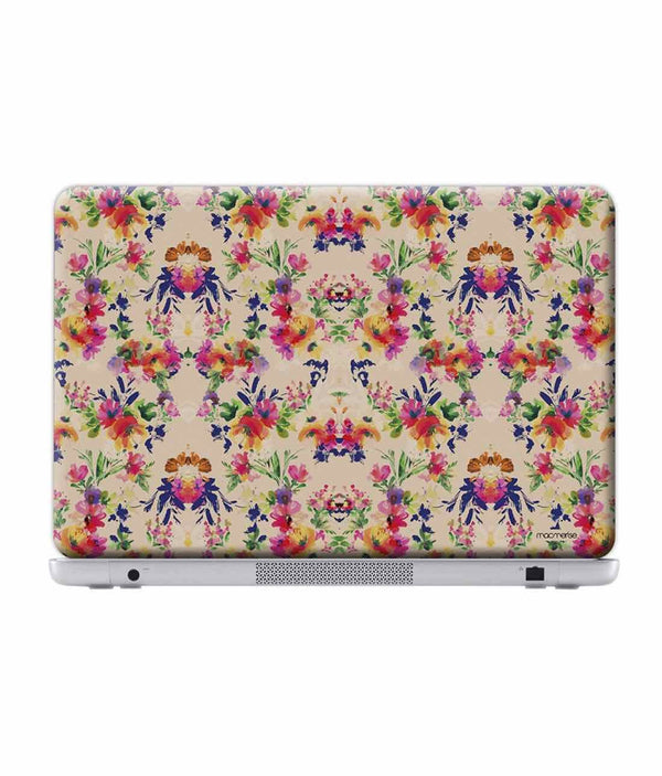 Floral Symmetry - Skins for Generic 15.6" Laptops (26.9 cm X 21.1 cm) By Sleeky India, Laptop skins, laptop wraps, surface pro skins