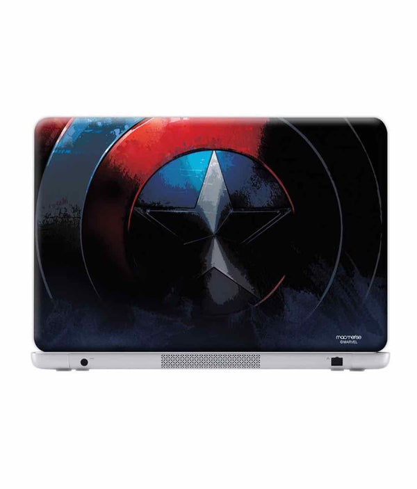 Grunge Cap Shield - Skins for Generic 17" Laptops (38.6 cm X 25.1 cm) By Sleeky India, Laptop skins, laptop wraps, surface pro skins