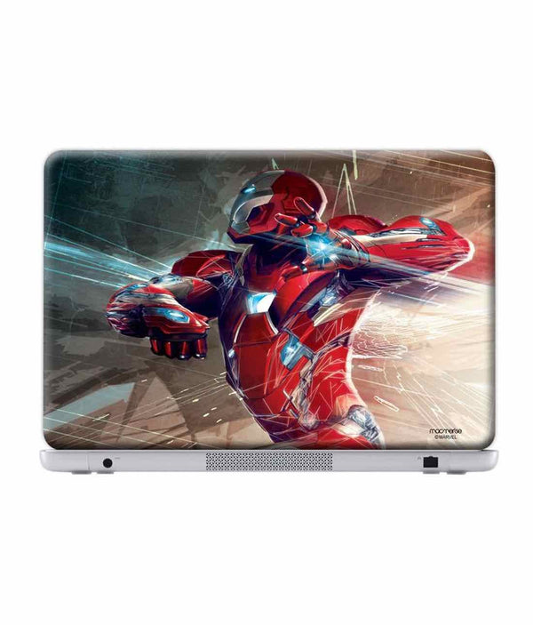 Ironman Attack - Skins for Generic 17" Laptops (38.6 cm X 25.1 cm) By Sleeky India, Laptop skins, laptop wraps, surface pro skins