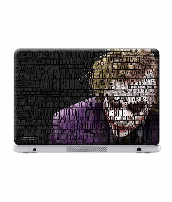 Joker Quotes - Skins for Microsoft Surface 3 Pro By Sleeky India, Laptop skins, laptop wraps, surface pro skins