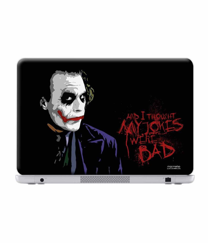 Jokers Sarcasm - Skins for Generic 12" Laptops (26.9 cm X 21.1 cm) By Sleeky India, Laptop skins, laptop wraps, surface pro skins