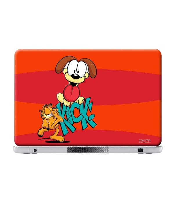 Kick to Odie - Laptop Skins - Sleeky India 