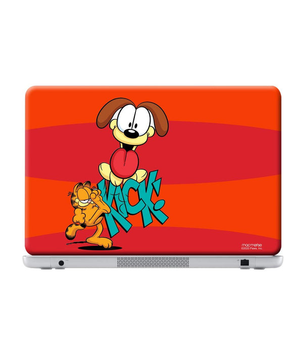 Kick to Odie - Skins for Generic 15.4" Laptops (26.9 cm X 21.1 cm) By Sleeky India, Laptop skins, laptop wraps, surface pro skins