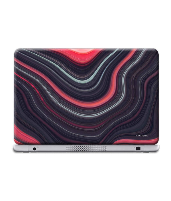 Liquid Funk Black - Skins for Generic 17" Laptops (38.6 cm X 25.1 cm) By Sleeky India, Laptop skins, laptop wraps, surface pro skins