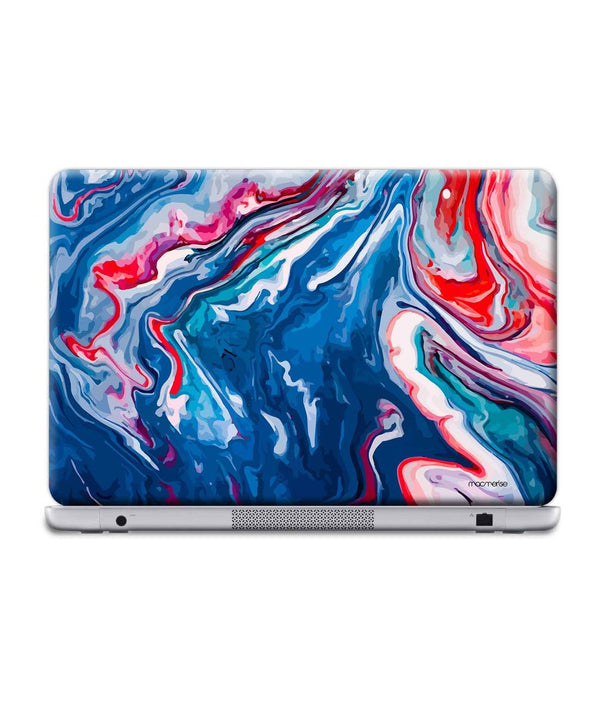 Liquid Funk Blue - Skins for Generic 14" Laptops (26.9 cm X 21.1 cm) By Sleeky India, Laptop skins, laptop wraps, surface pro skins