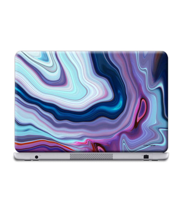 Liquid Funk Purple - Skins for Generic 15.4" Laptops (26.9 cm X 21.1 cm) By Sleeky India, Laptop skins, laptop wraps, surface pro skins