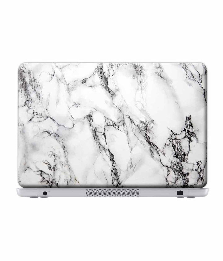 Marble White Luna - Laptop Skins - Sleeky India 