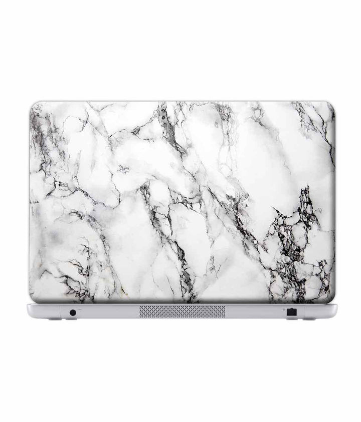 Marble White Luna - Skins for Generic 13" Laptops (26.9 cm X 21.1 cm) By Sleeky India, Laptop skins, laptop wraps, surface pro skins