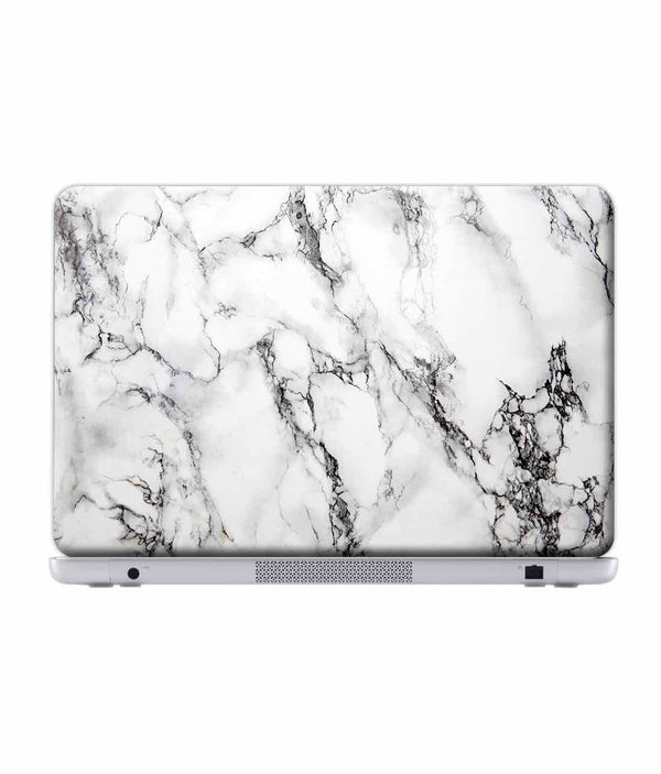 Marble White Luna - Skins for Dell Alienware 17 Laptops (26.9 cm X 21.1 cm) By Sleeky India, Laptop skins, laptop wraps, surface pro skins