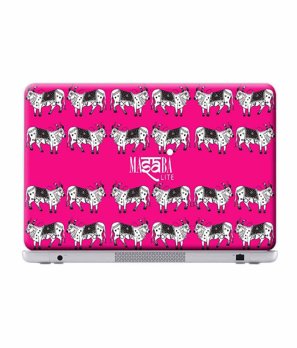 Masaba Cow Print - Skins for Generic 15.6" Laptops (26.9 cm X 21.1 cm) By Sleeky India, Laptop skins, laptop wraps, surface pro skins