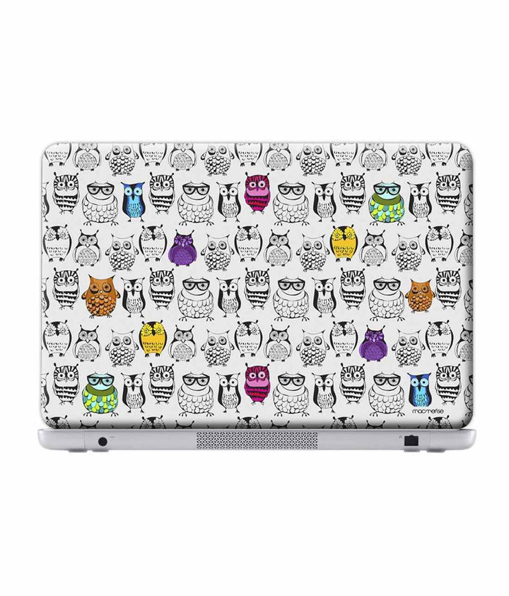 Owl Art - Skins for Generic 12" Laptops (26.9 cm X 21.1 cm) By Sleeky India, Laptop skins, laptop wraps, surface pro skins