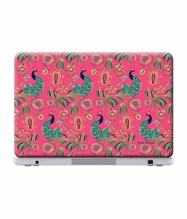Payal Singhal Anaar and Mor Pink - Laptop Skins - Sleeky India 