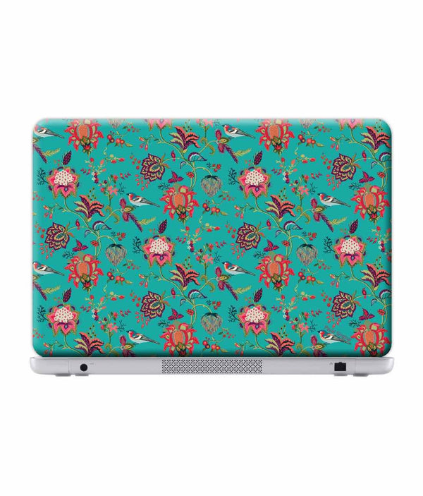 Payal Singhal Chidiya Teal - Skins for Dell Dell Inspiron 14Z-5423 Laptops  By Sleeky India, Laptop skins, laptop wraps, surface pro skins