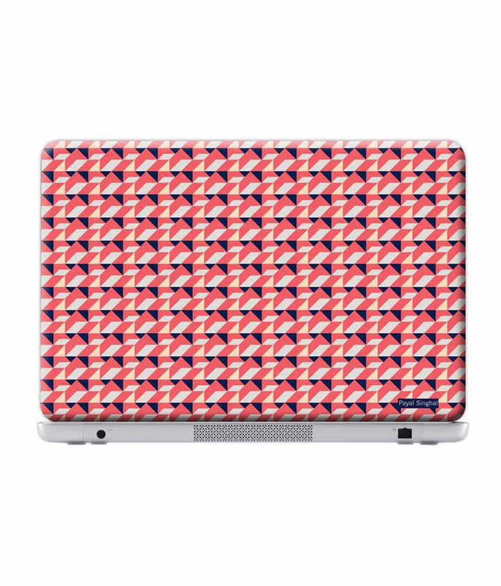Payal Singhal Coral Navy - Skins for Generic 17" Laptops (38.6 cm X 25.1 cm) By Sleeky India, Laptop skins, laptop wraps, surface pro skins