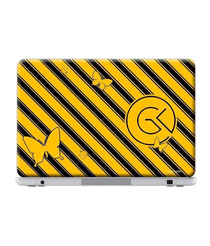 Rain Yellow - Skins for Generic 13" Laptops (26.9 cm X 21.1 cm) By Sleeky India, Laptop skins, laptop wraps, surface pro skins