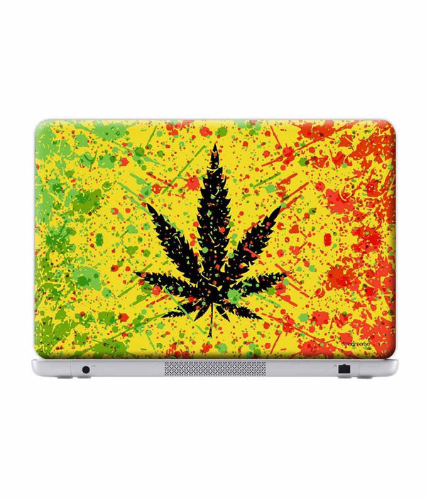 Rasta Splash - Skins for Generic 12" Laptops (26.9 cm X 21.1 cm) By Sleeky India, Laptop skins, laptop wraps, surface pro skins