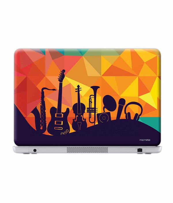 The Juke Box - Skins for Dell Alienware 17 Laptops (26.9 cm X 21.1 cm) By Sleeky India, Laptop skins, laptop wraps, surface pro skins