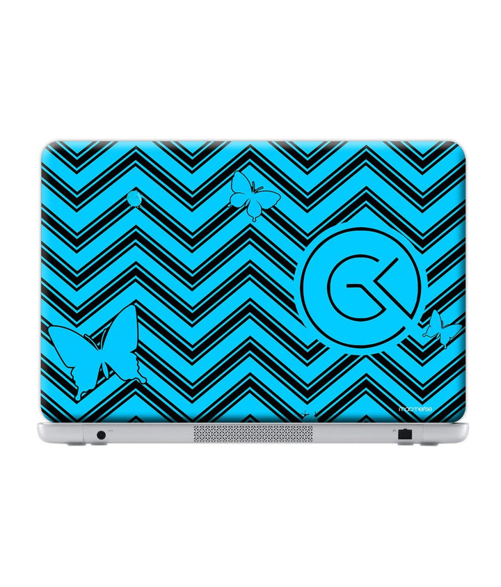 Waves Blue - Skins for Generic 12" Laptops (26.9 cm X 21.1 cm) By Sleeky India, Laptop skins, laptop wraps, surface pro skins